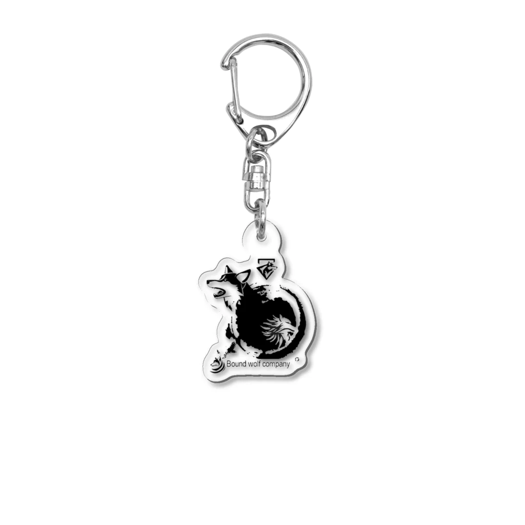 光学大佐　公式サイト【Bound  wolf company】の【公式】BOUND　WOLF　COMPANY　ロゴ入りグッズ Acrylic Key Chain