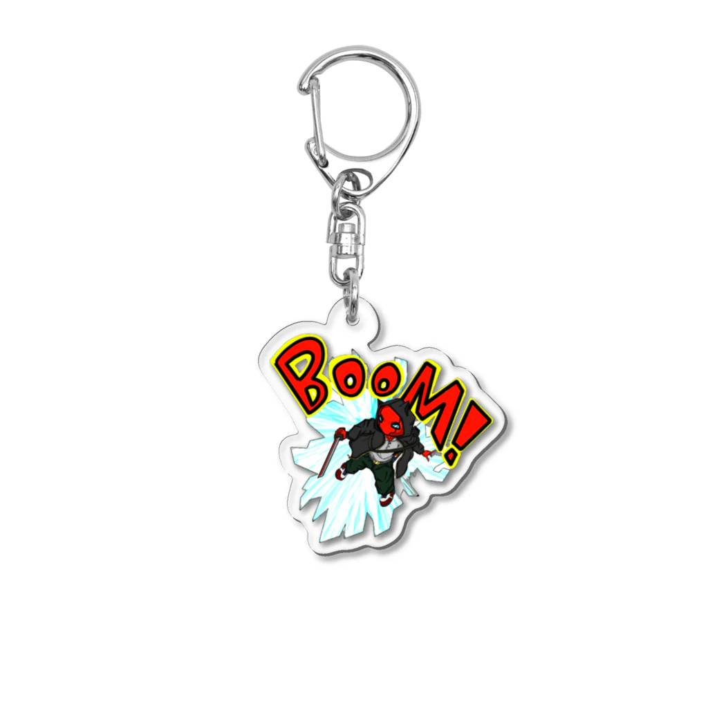 🕷Ame-shop🦇のBOOM! Acrylic Key Chain