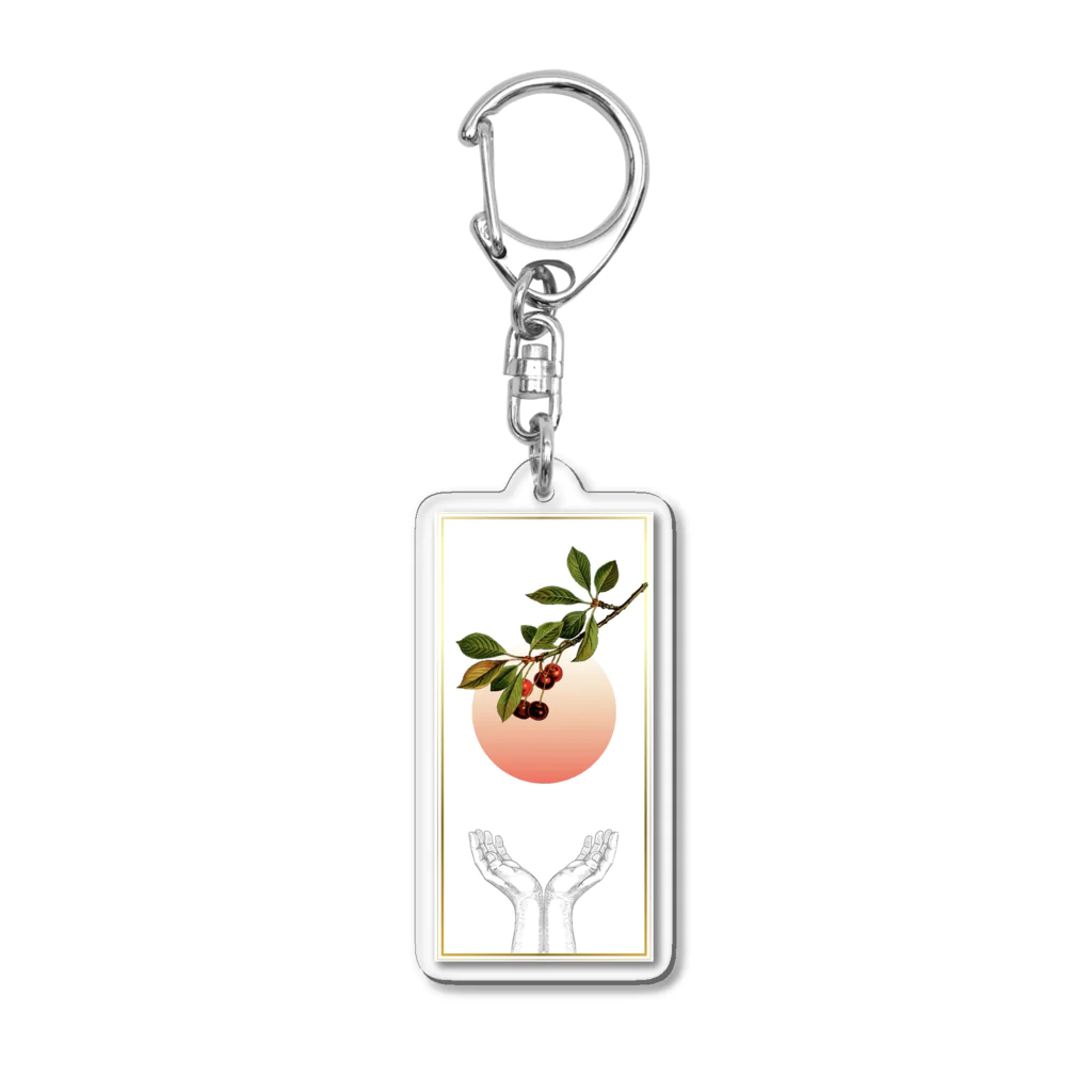 ツグミの桜の園(Cherry) Acrylic Key Chain