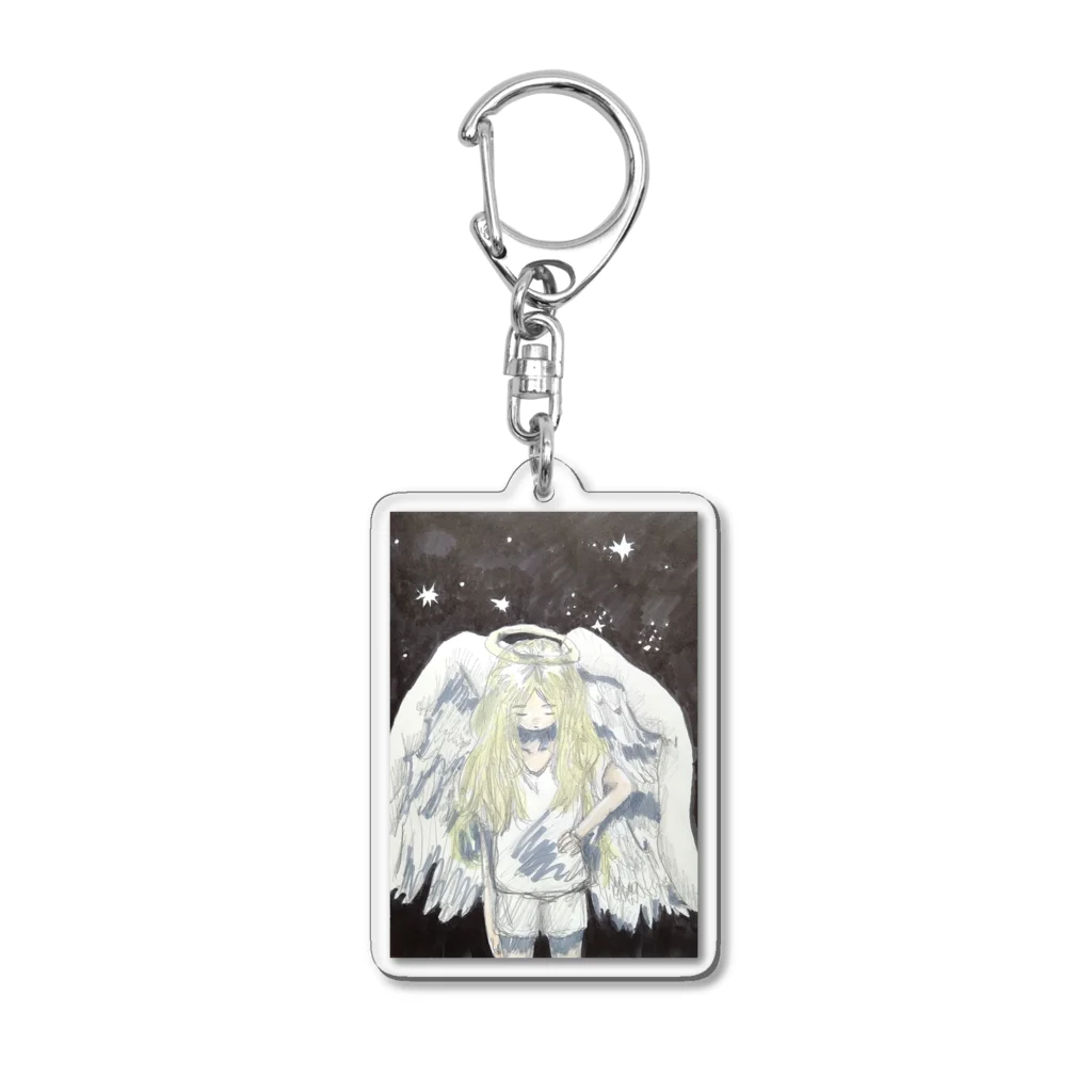 晴雨商店の天使02 Acrylic Key Chain