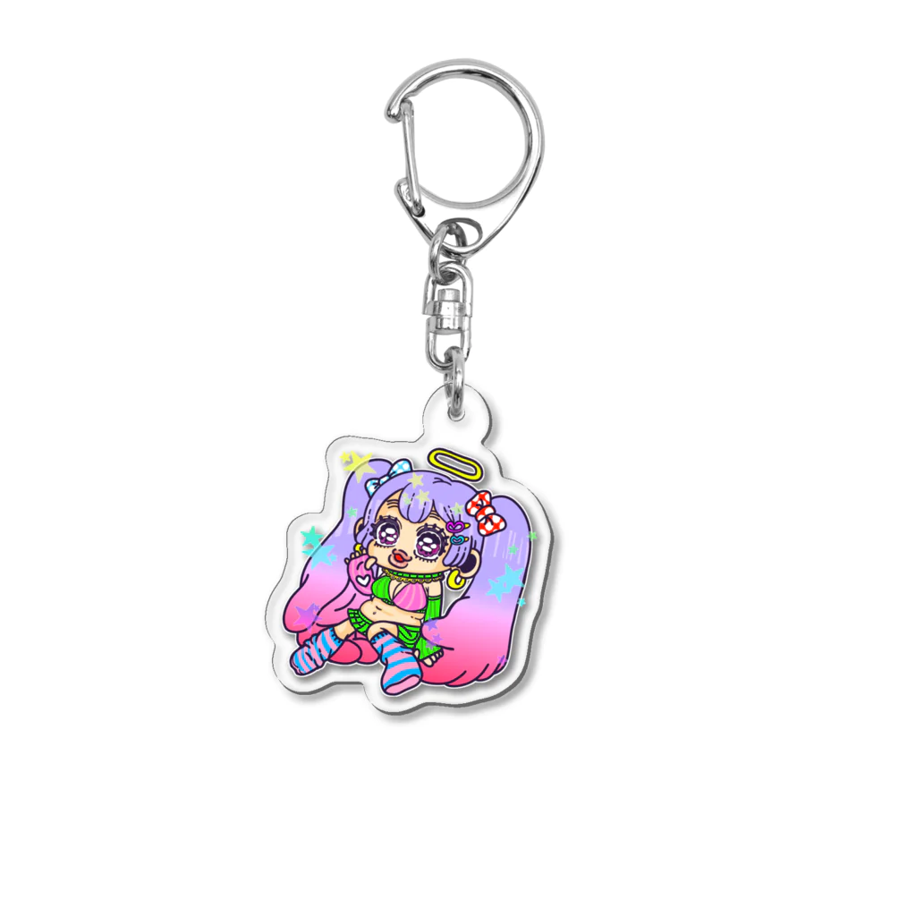 ガラスのパンツのないぞうちゃん Acrylic Key Chain