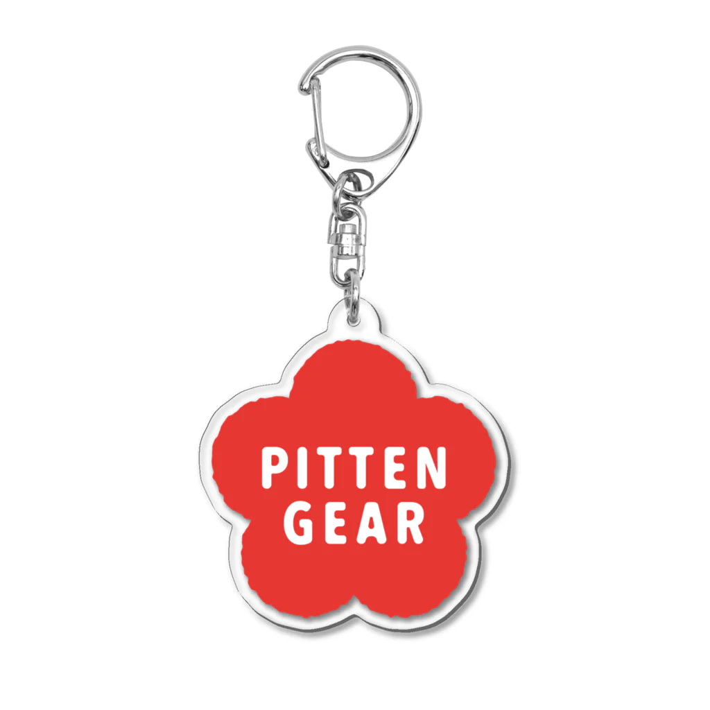 PITTEN PRODUCTSのPITTEN FLOWER #2 Acrylic Key Chain