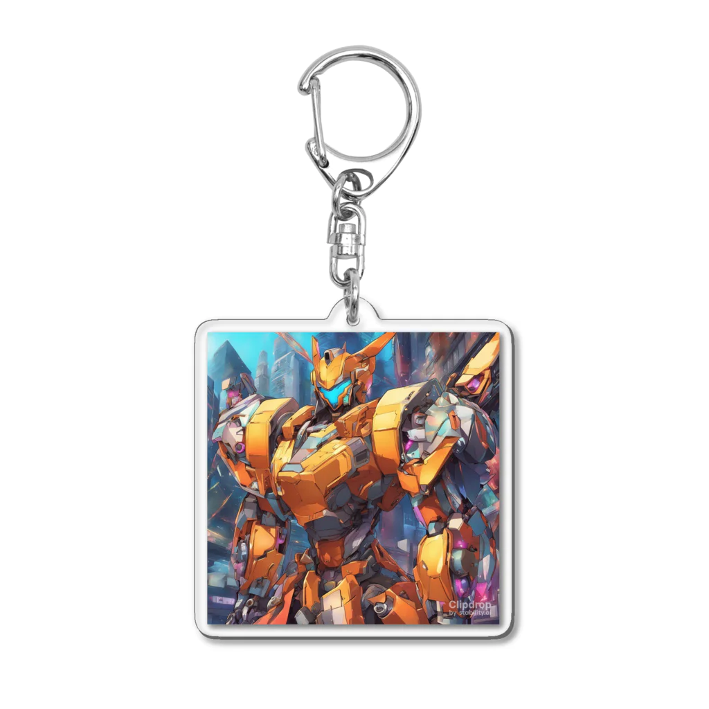 ymd-aaaのロボットA君 Acrylic Key Chain