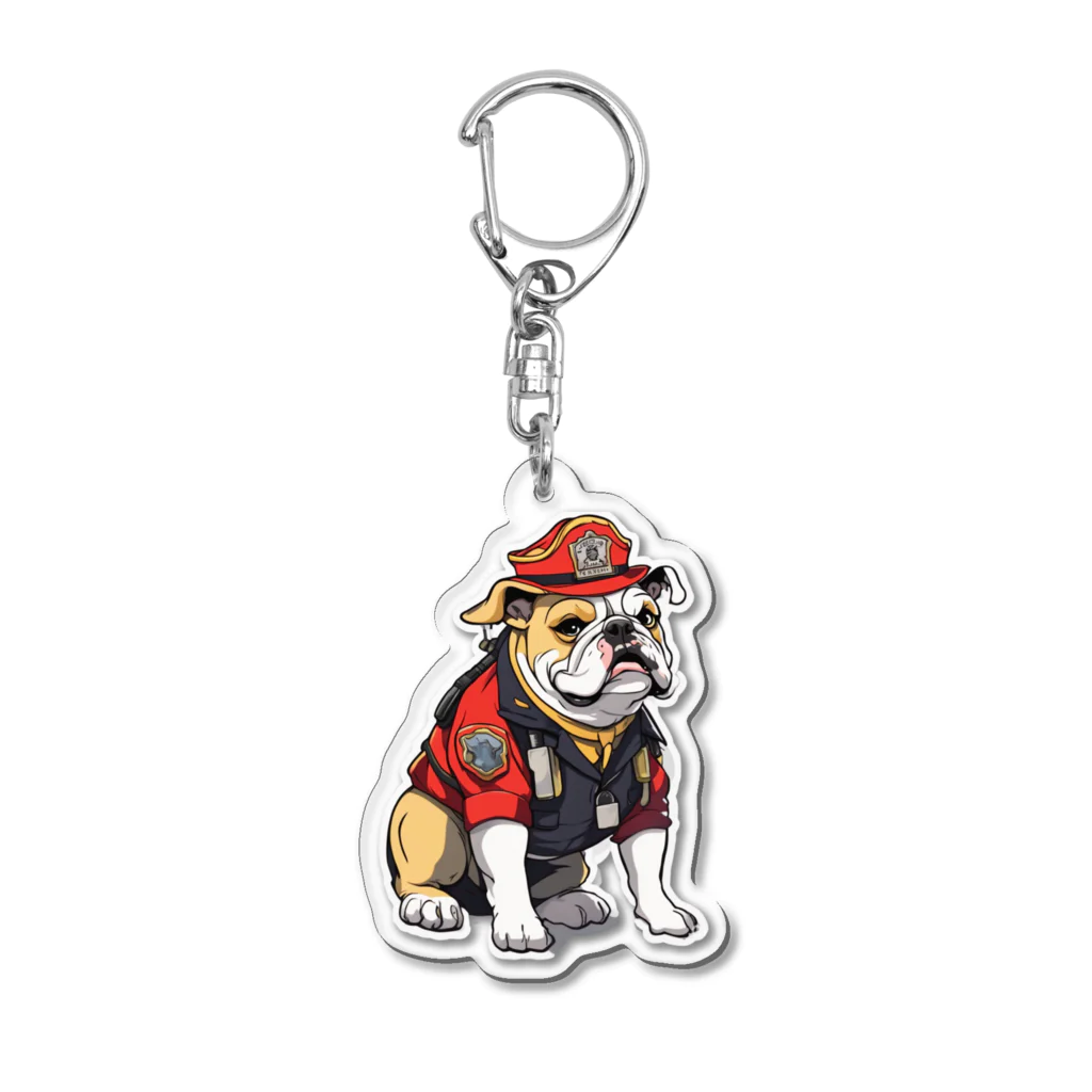 qqyoshiのファイアブル Acrylic Key Chain