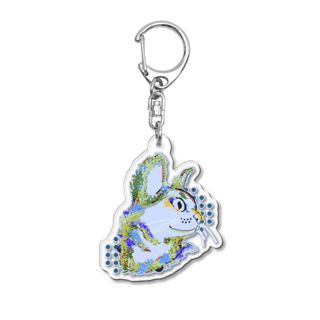 asagaoのPlantanimal Cat Acrylic Key Chain