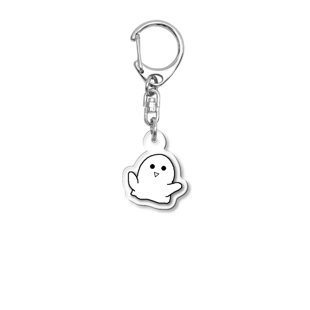 Ghost_kunのゴーストくん アクリルキーホルダー