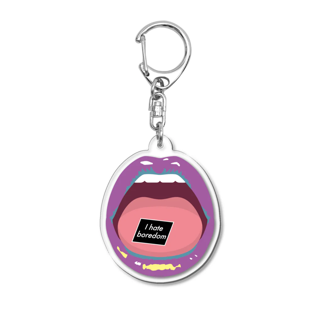 ゴトーアヒルのmouth & paper 退屈が大嫌いver. Acrylic Key Chain