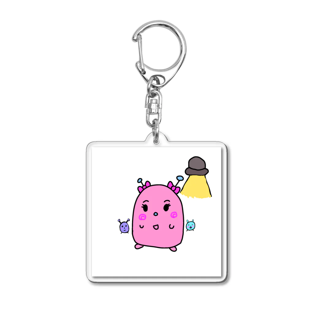 とんちゃんの宇宙からきた宇宙人？ Acrylic Key Chain