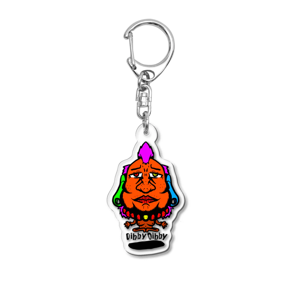 Dibby Dibby Brandのパワー様 Acrylic Key Chain