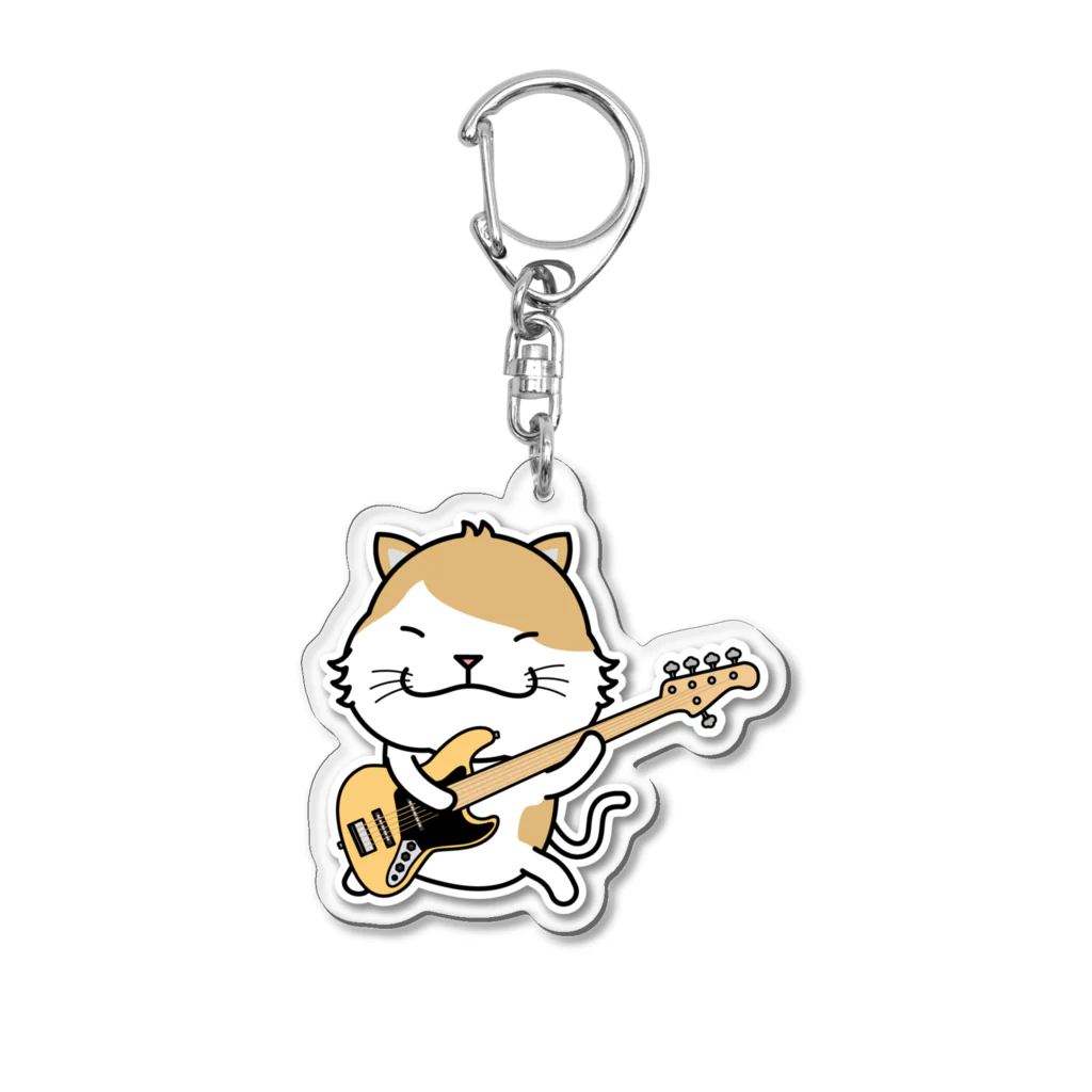 bonnnun ﾎﾞﾝﾇﾝのべーすねこ2 Acrylic Key Chain