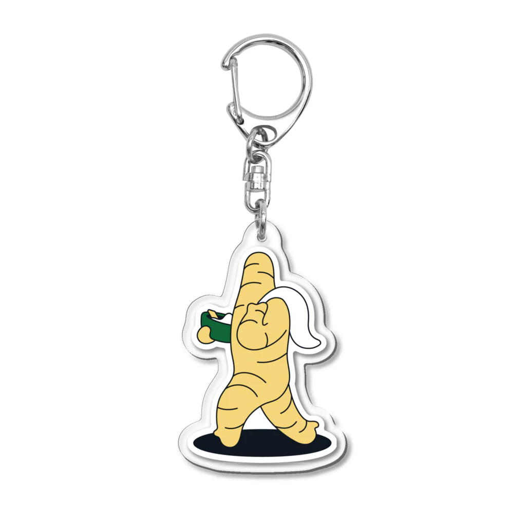 TokyoChaiPartyのジンジャーマン（サウナ） Acrylic Key Chain