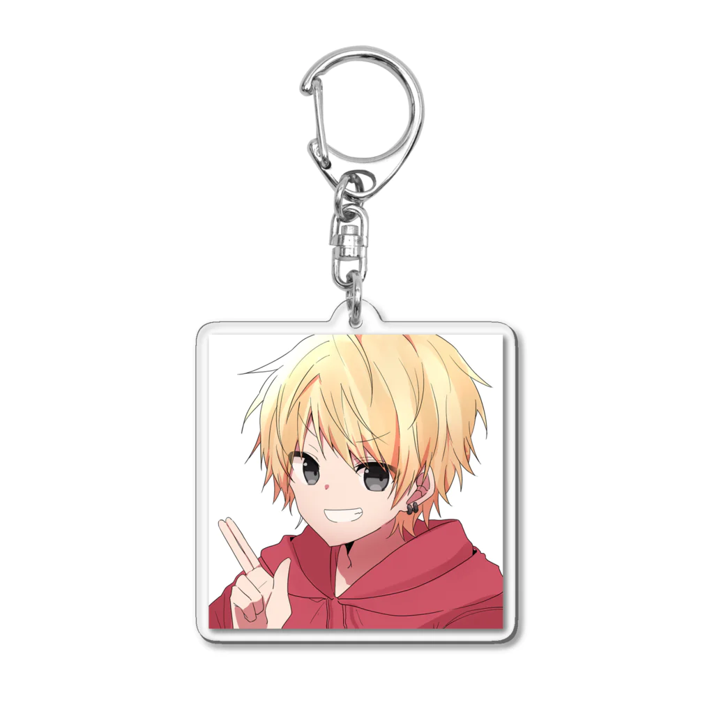 津軽イ声のオリジナルグッズ Acrylic Key Chain