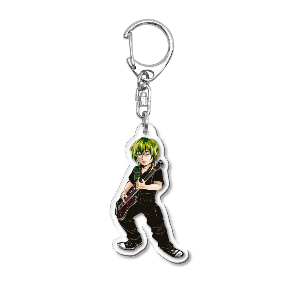 BuzzWorks - OFFICIAL GOODS STOREのYumehito / Bass Acrylic Key Chain