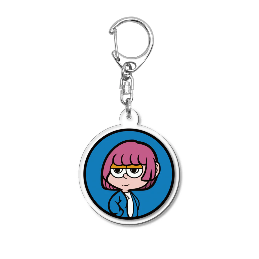 Skeletonheartのカートゥーン Acrylic Key Chain