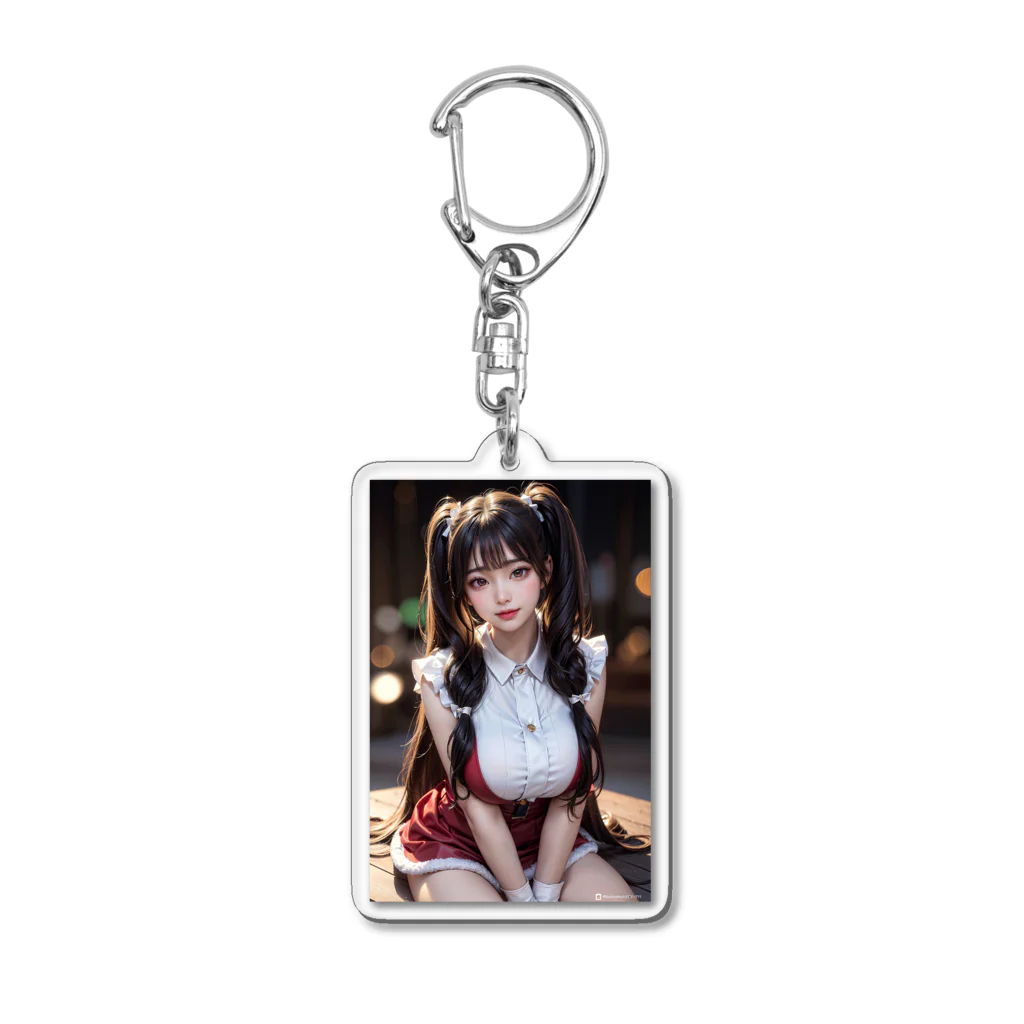 Arius-AIartのAIart～AI美女制作のプロが作る最高品質のAIアート～ Acrylic Key Chain