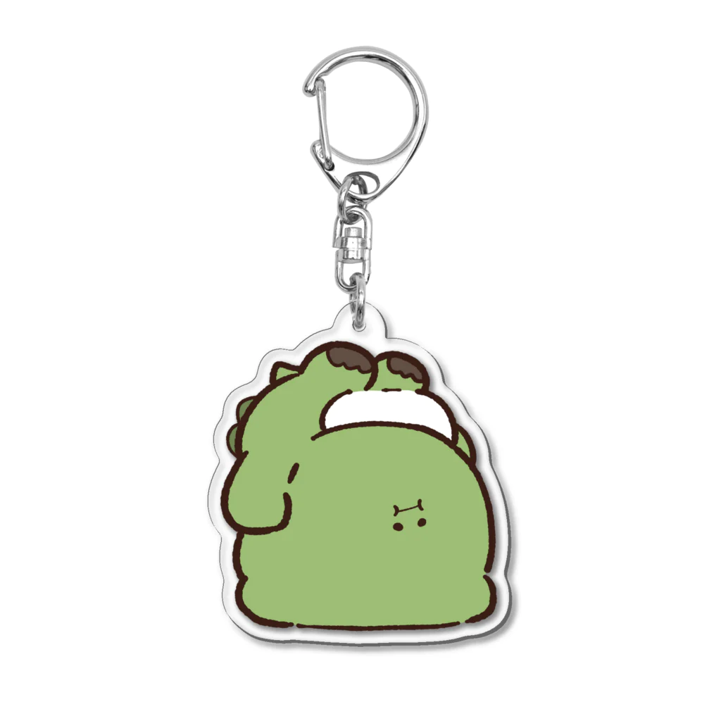 ちますけのぜんぶ上手くいかないときの見本姿勢 Acrylic Key Chain