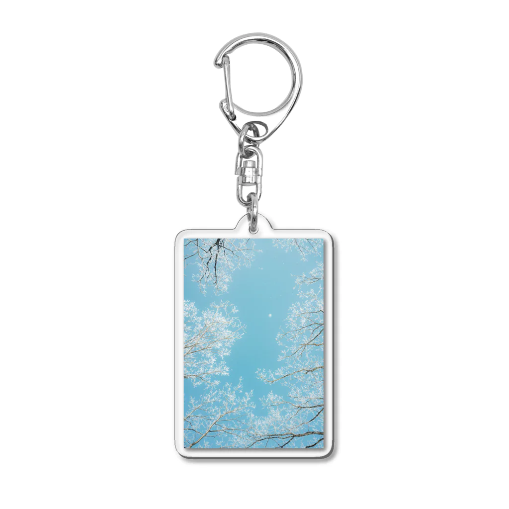 art6dのSnow Acrylic Key Chain