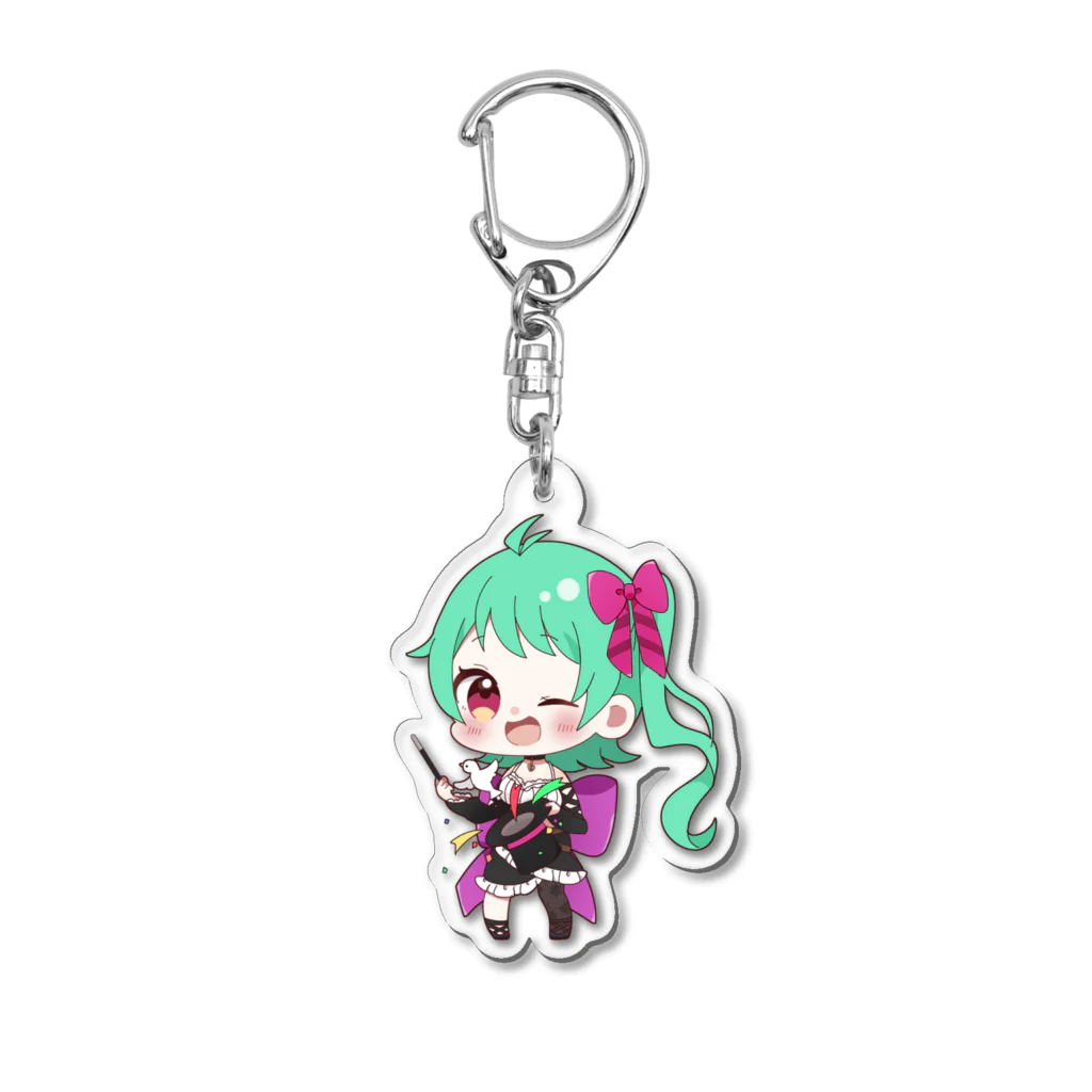 捿師星羅 すみかしせいら 原/神つよつよ社畜Vtuberの捿師星羅記念グッズ Acrylic Key Chain