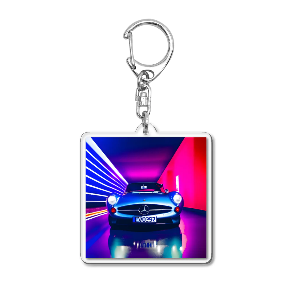 Volonのグラフィック車グッズ Acrylic Key Chain