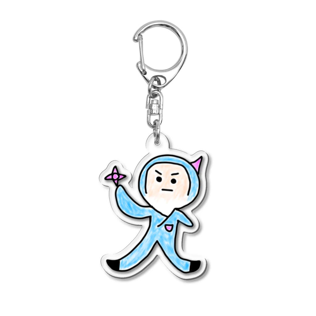 くのいちリズム🥷🎶のくのいちくん Acrylic Key Chain