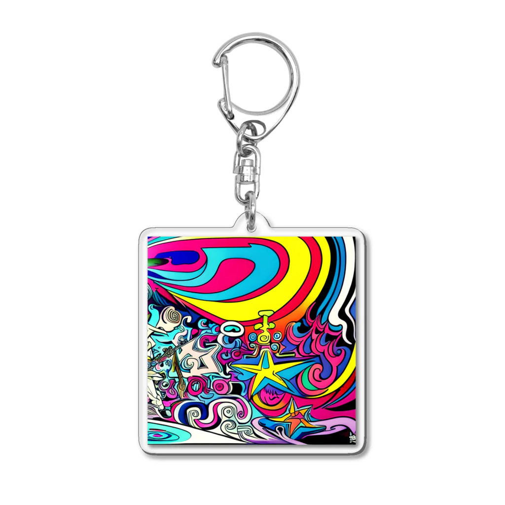 *̣̩⋆̩*Battle Crec⋆｡˚✩の*̣̩⋆̩*Battle Crec⋆｡˚✩ バトル クレック Acrylic Key Chain