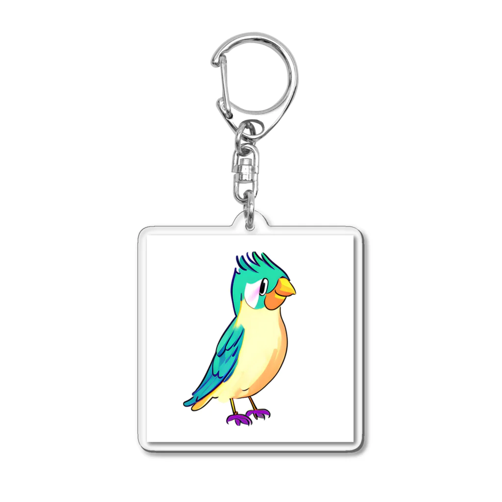 Kuronicoのbird Acrylic Key Chain