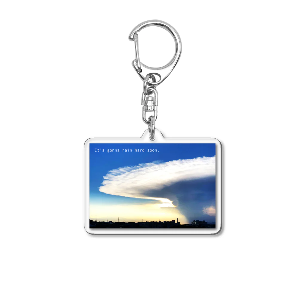 cielのかなとこ雲🍄 Acrylic Key Chain