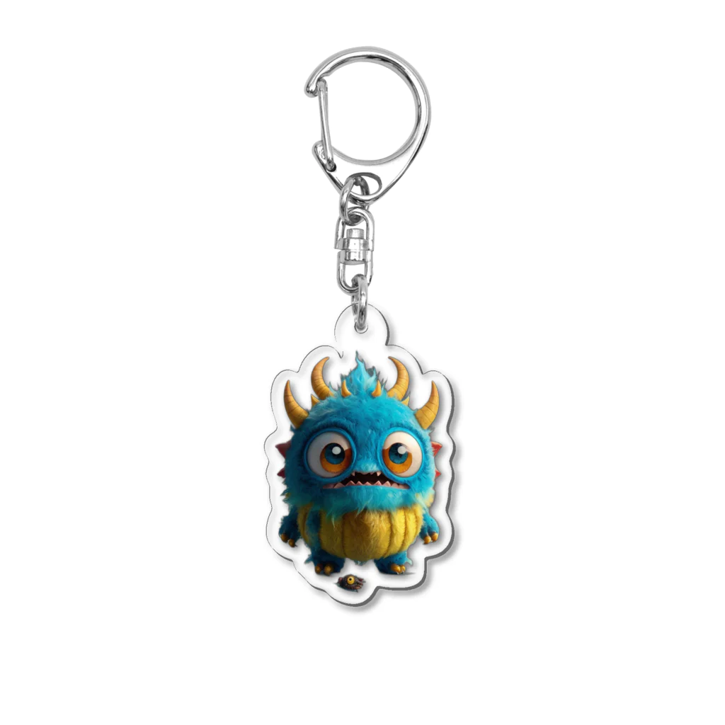 tkpsdesignのcute monster c Acrylic Key Chain