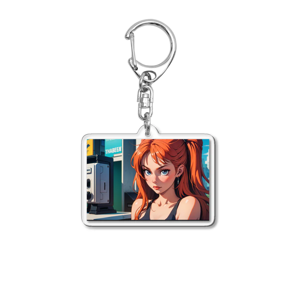 Association Against Mirroring SelfiesのYear2082 Acrylic Key Chain