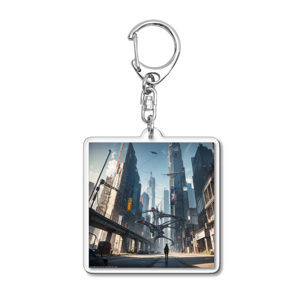 jackpot23のショップの退廃的なセカイ2 Acrylic Key Chain