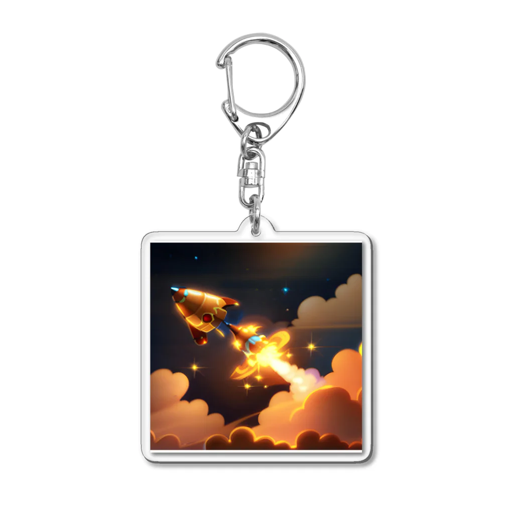 tawashimanの幻想ロケット Acrylic Key Chain