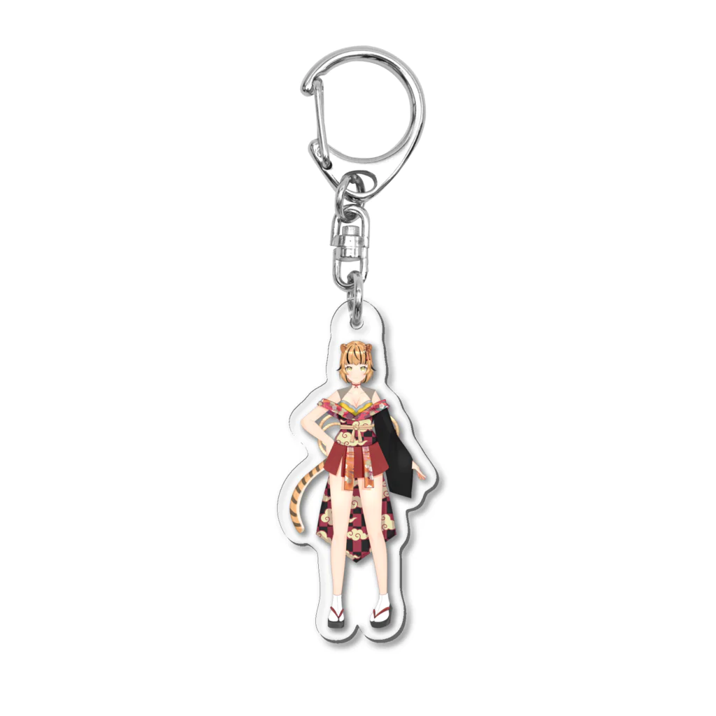 八屋虎子。のSUZURIのアクリルキーホルダー/VTuber八兵衛ちゃん Acrylic Key Chain