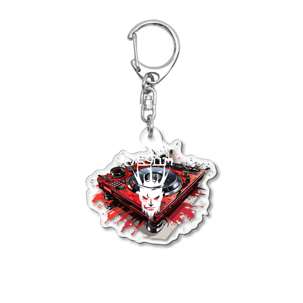 ASYLUMのASYLUMターンテーブル Acrylic Key Chain