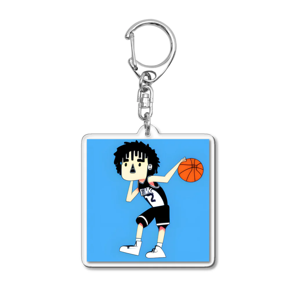 IOSUKEのバスケットくん Acrylic Key Chain