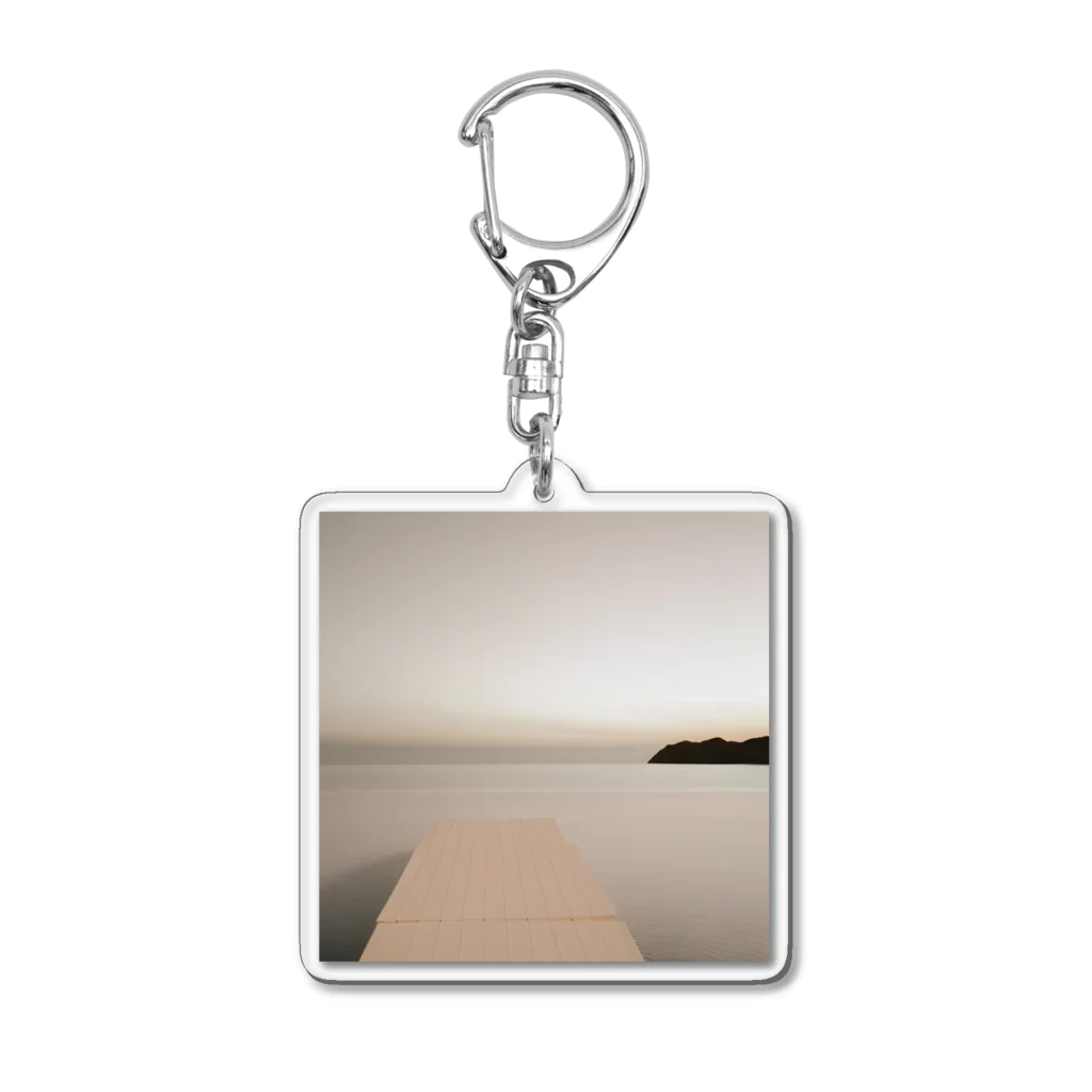 Artful Fashionの海の黄昏 Acrylic Key Chain