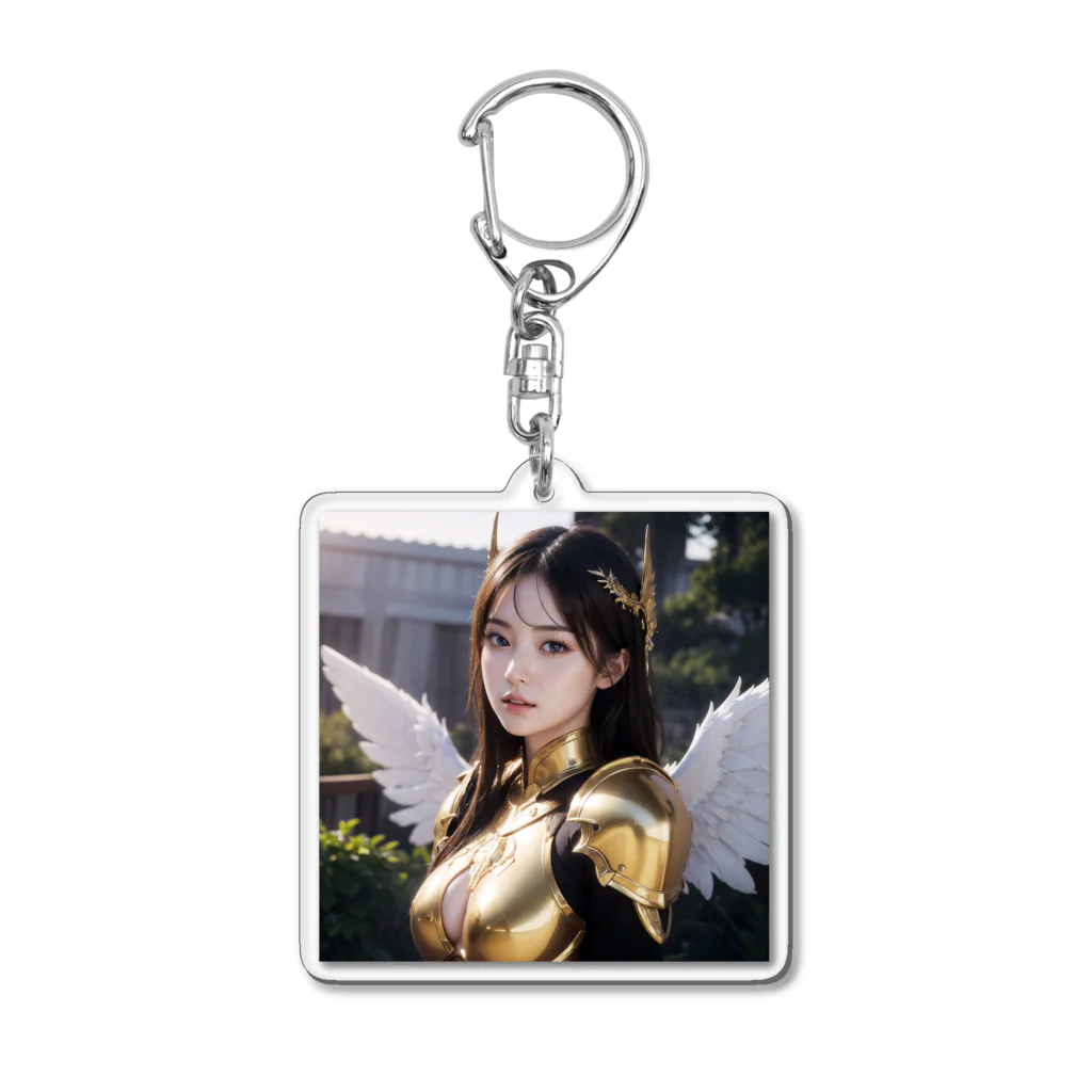 AI goddessのエンジェルナイト 5 Acrylic Key Chain