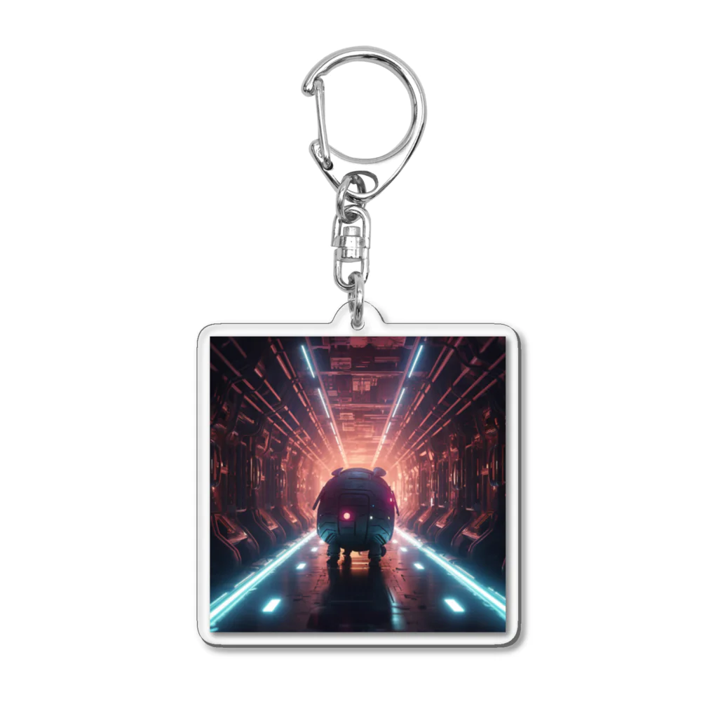 anc90のI'm a robot.20230906 Acrylic Key Chain