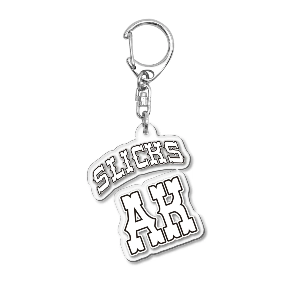 ☆KEI★ KJ a.k.a MASTERのポーカープレーヤー御用達SLICKS AK！ Acrylic Key Chain