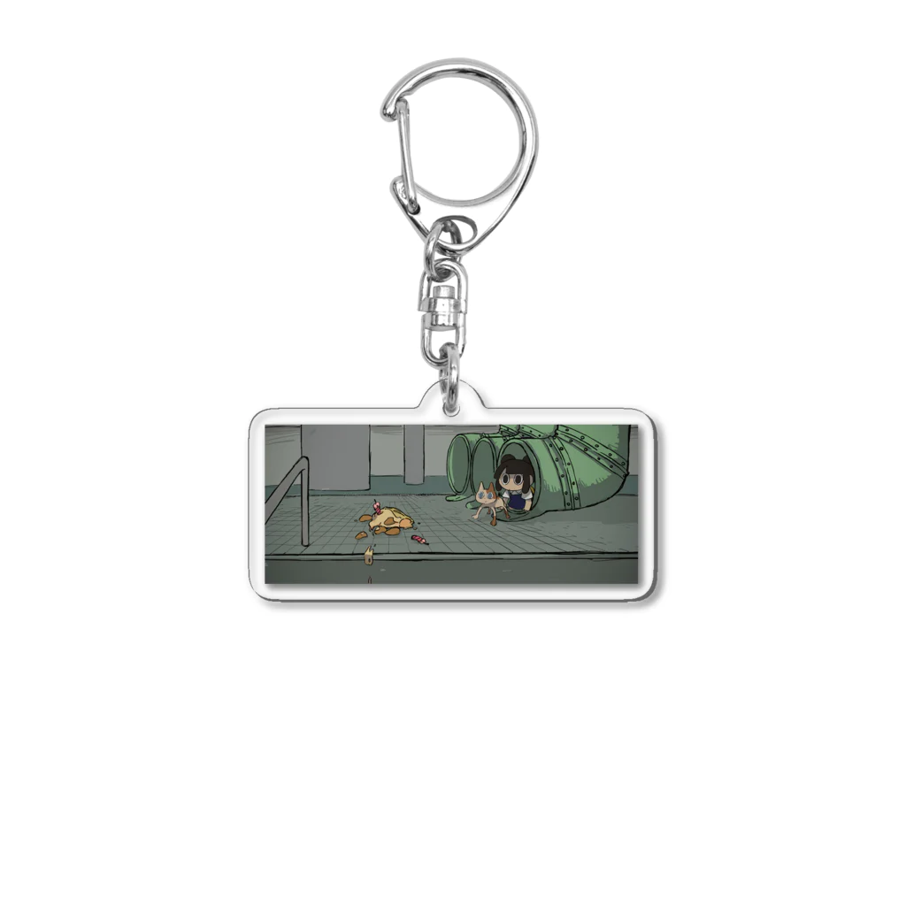 あんたろうのミヨちゃん３ Acrylic Key Chain