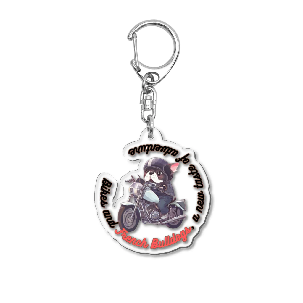 furebuhi　clubのbikeFrench Acrylic Key Chain