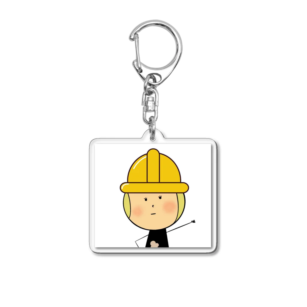 annsinnkotyannの安心こちゃんのキーホルダー  Acrylic Key Chain