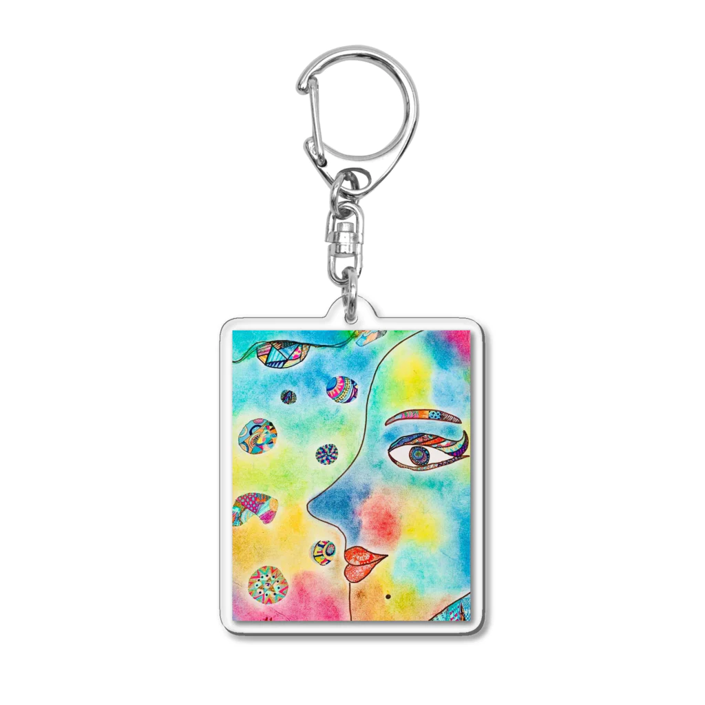 Ruchi91の空の女神現わる💫 Acrylic Key Chain