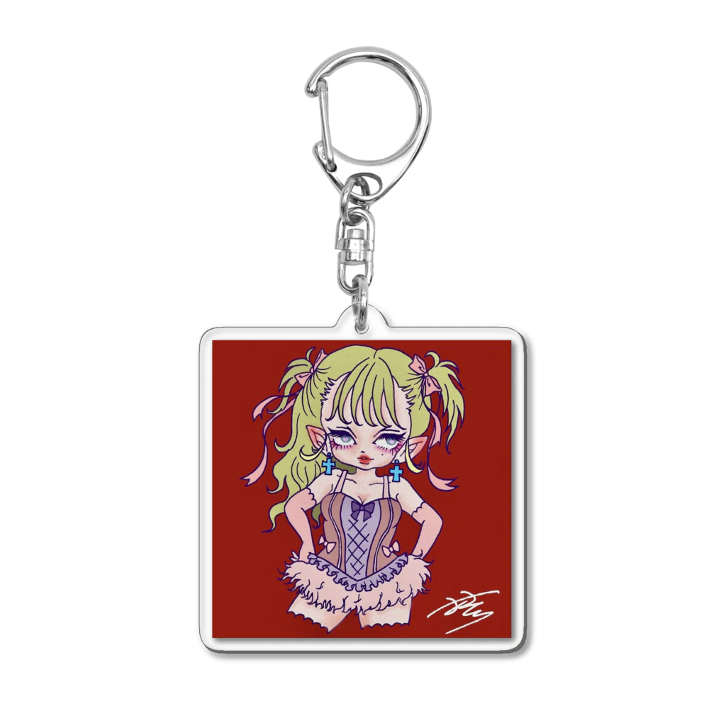 SASALILI 刺燐々のバーレスク Acrylic Key Chain