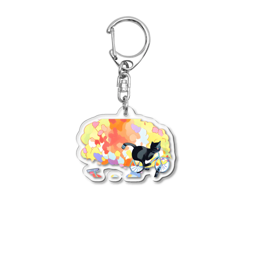 じゆうふぁくとりーの自由気まま Acrylic Key Chain