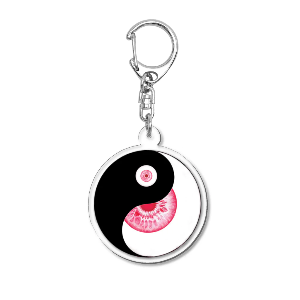 WitchAccessory Lilithの目玉陰陽 Acrylic Key Chain