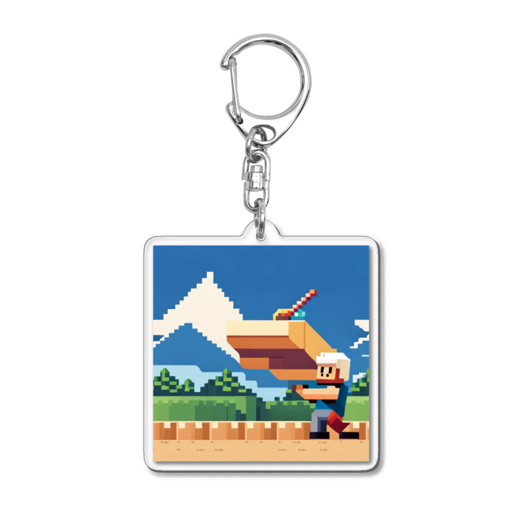 cunissaのドット絵砲手 Acrylic Key Chain