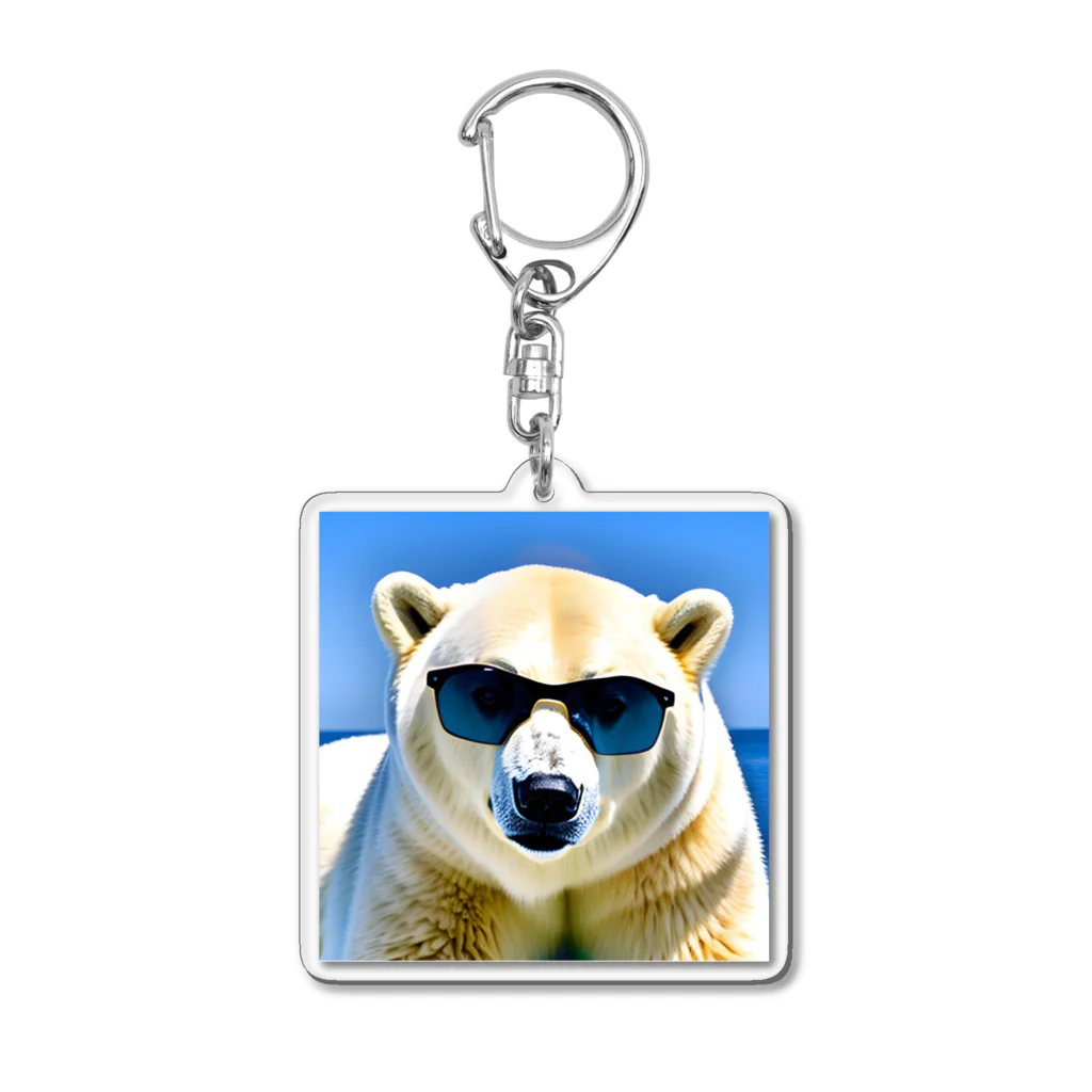 Maimのシロクマ Acrylic Key Chain