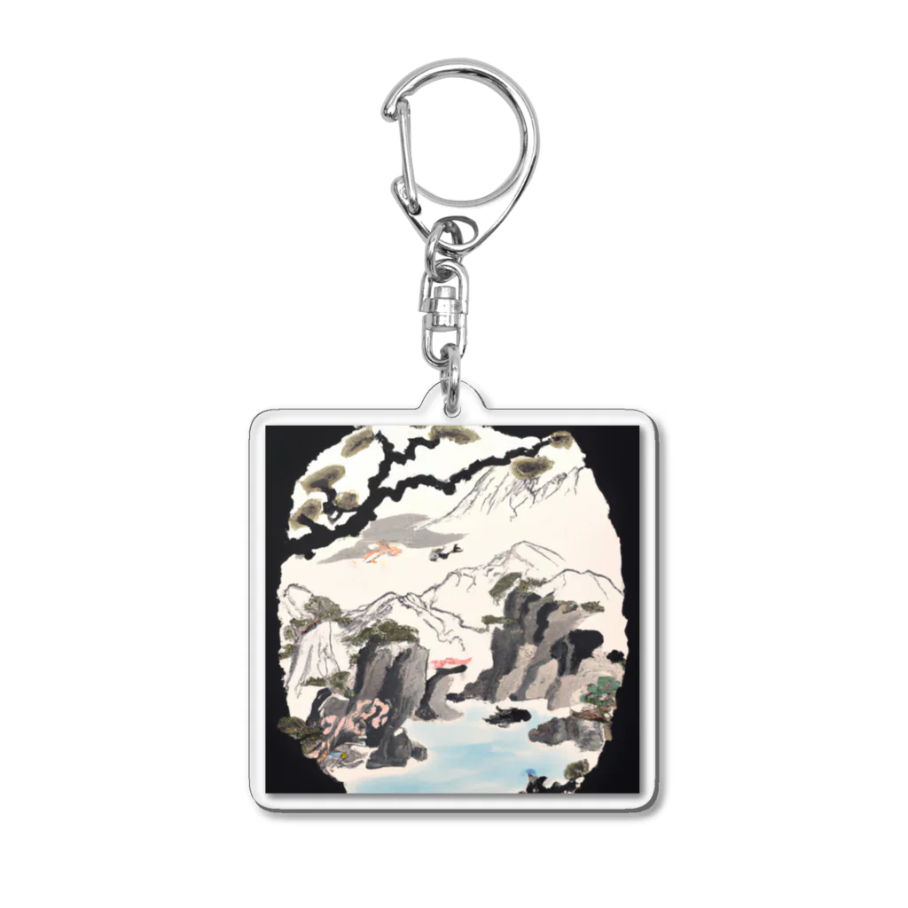 urashima-taroの日本の始まり Acrylic Key Chain