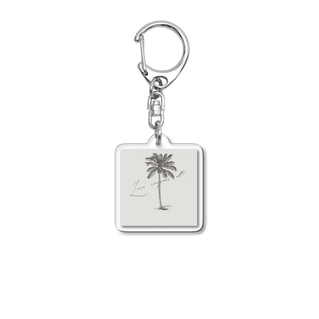 HANA*のPalm tree.*･ﾟ Acrylic Key Chain