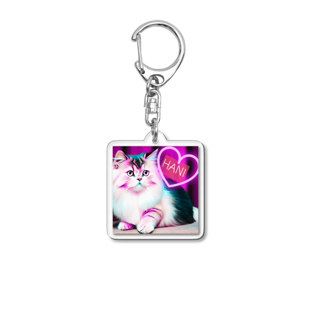 HANIのネコHANI Acrylic Key Chain